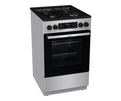 Kuchenka gazowo-elektryczna GORENJE GK5C60SJ AirFry, Pizza, Czyszczenie Parowe, Szybkie Nagrzewanie, MultiAir, 50cm
